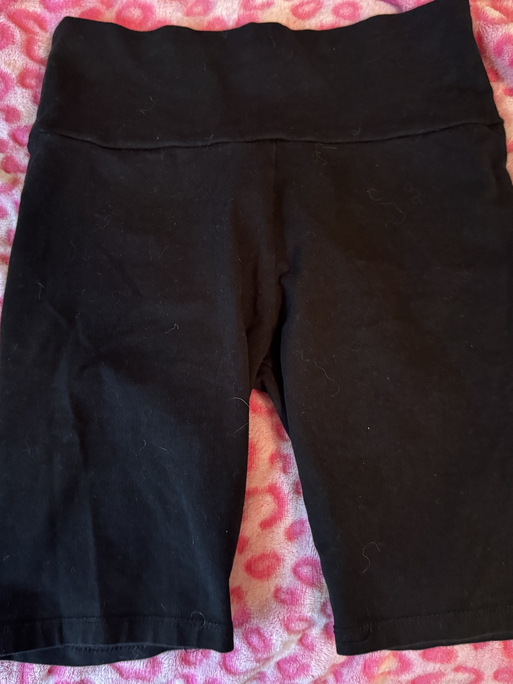 Ambiance Black Kids Leggings Shorts